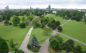 Rheinpark in Köln - Foto: Elke Wetzig -  GNU-FDL